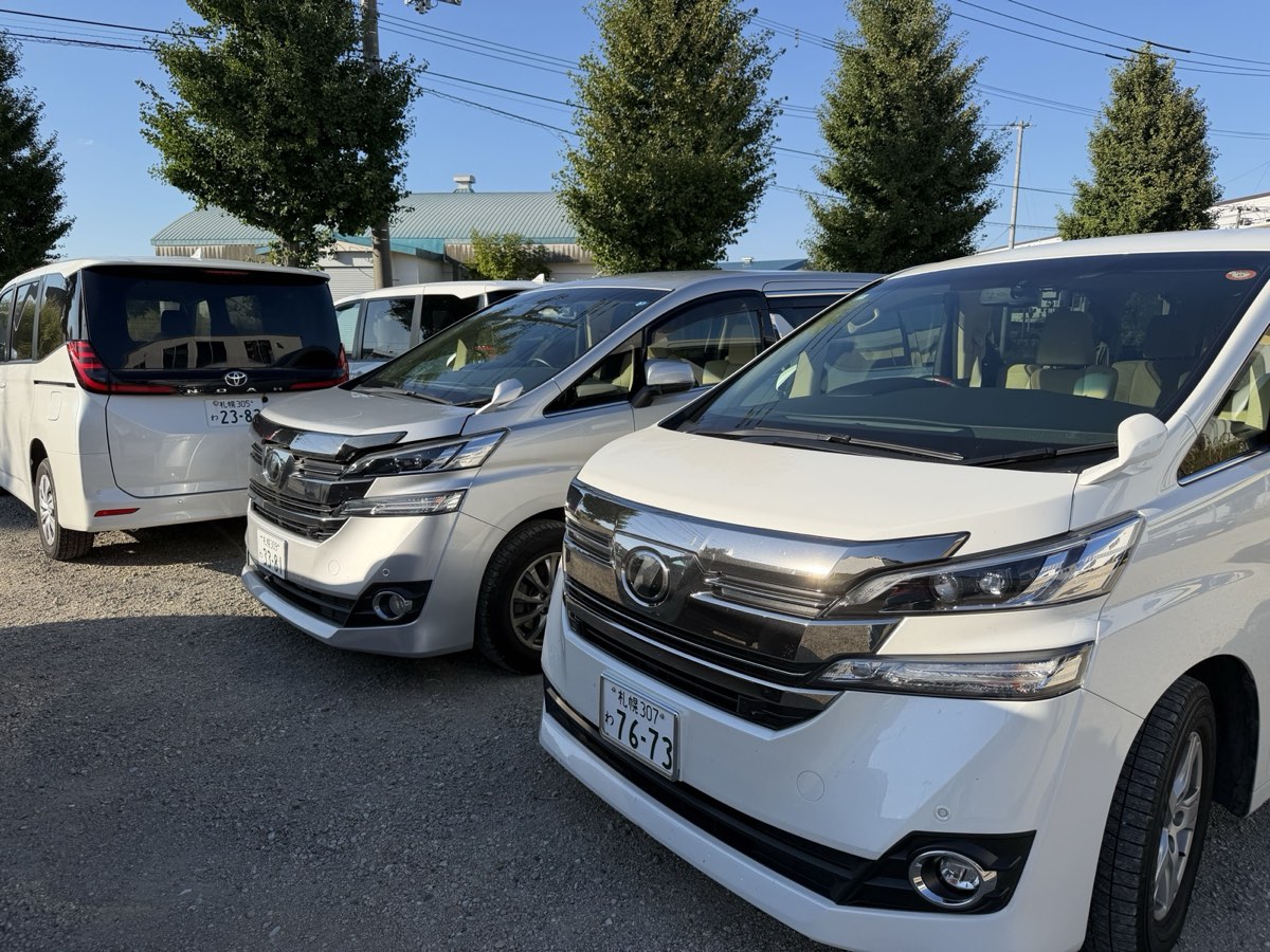 HANDYMAN札幌のアルファード・ヴェルファイアなどのミニバン