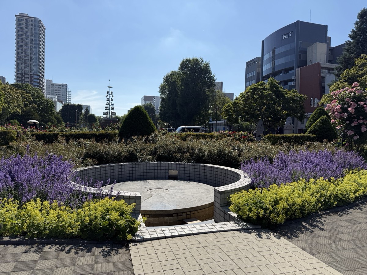 札幌の公園へドライブ